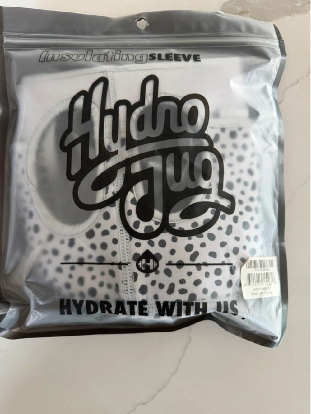 a HydroJug Insulating Pro Sleeve